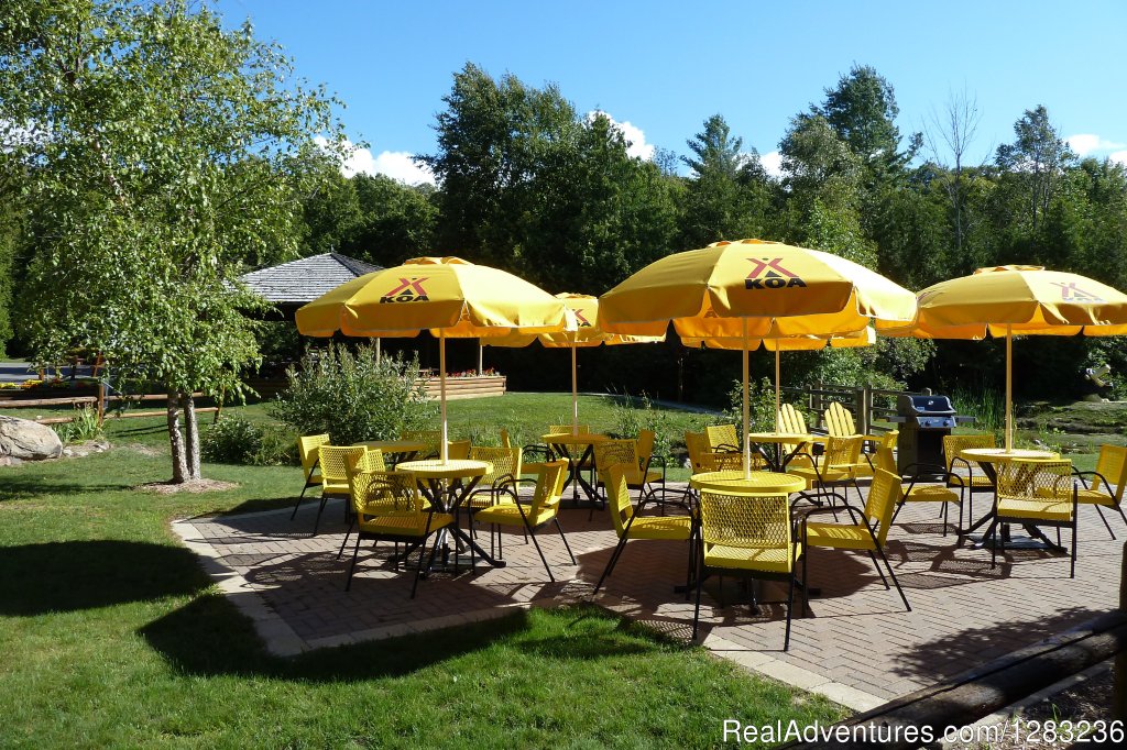 Petoskey KOA Cafe Patio | Petoskey KOA | Image #7/12 | 