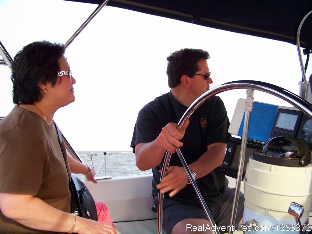 Guest sailing Windward Passage | Delaune Sailing Charters | Image #5/5 | 