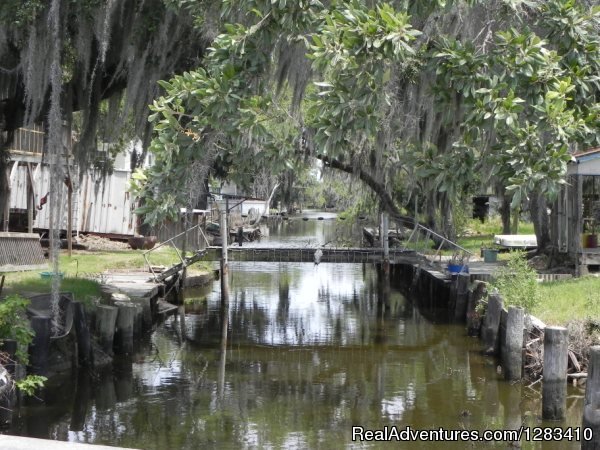 A Small Bayou Close To The Main Village | Bayou Log Cabins | Image #5/13 | 