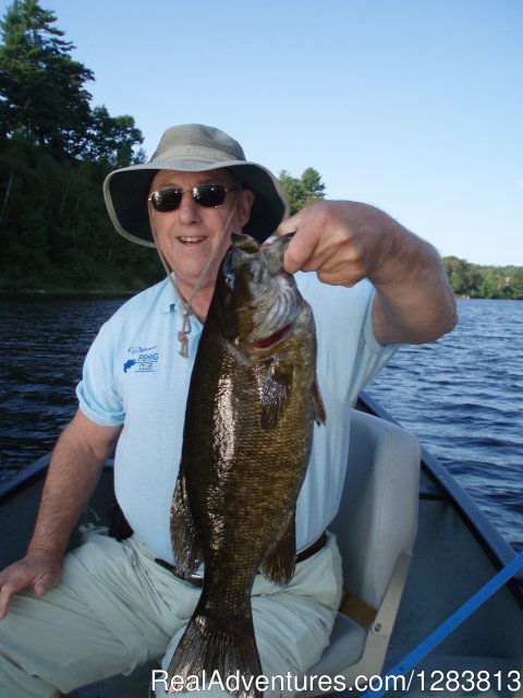 Ken B with 4lb. Smallmouth