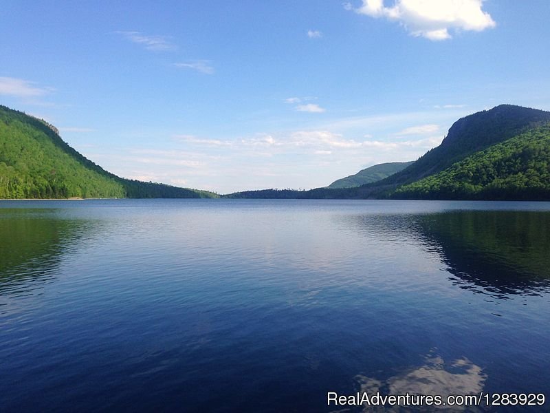 View of Enchanted Pond from Camp | Bulldog Camps & Lodge | Image #2/3 | 