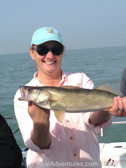 Lake Erie Walleye Fishing