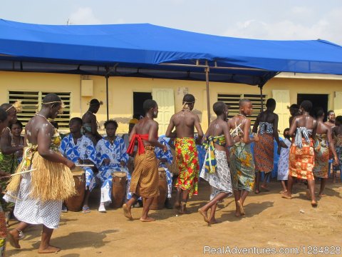 Cultural drumming and Dancing performance