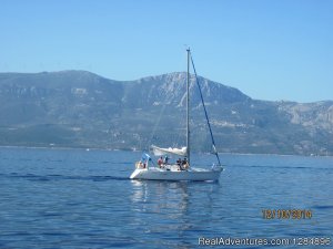 CYCLADES REGATA 2015  on a DUFOUR 30 Classic