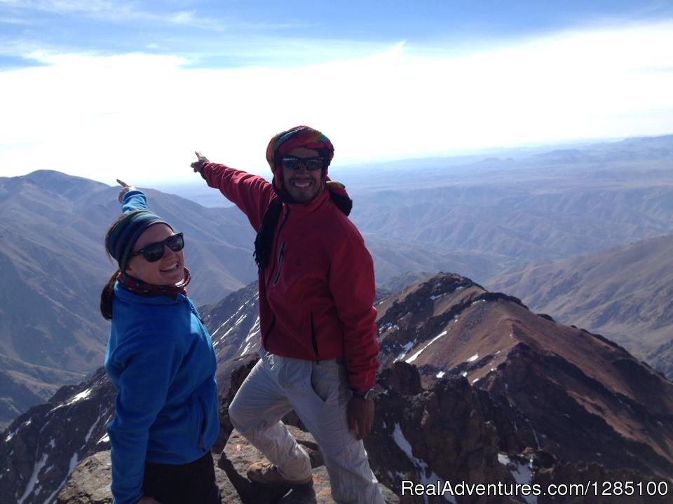 Toubkal peak View | Trekking in Morocco / Atlas and Desert Tours | Marrakesh, Morocco | Hiking & Trekking | Image #1/1 | 