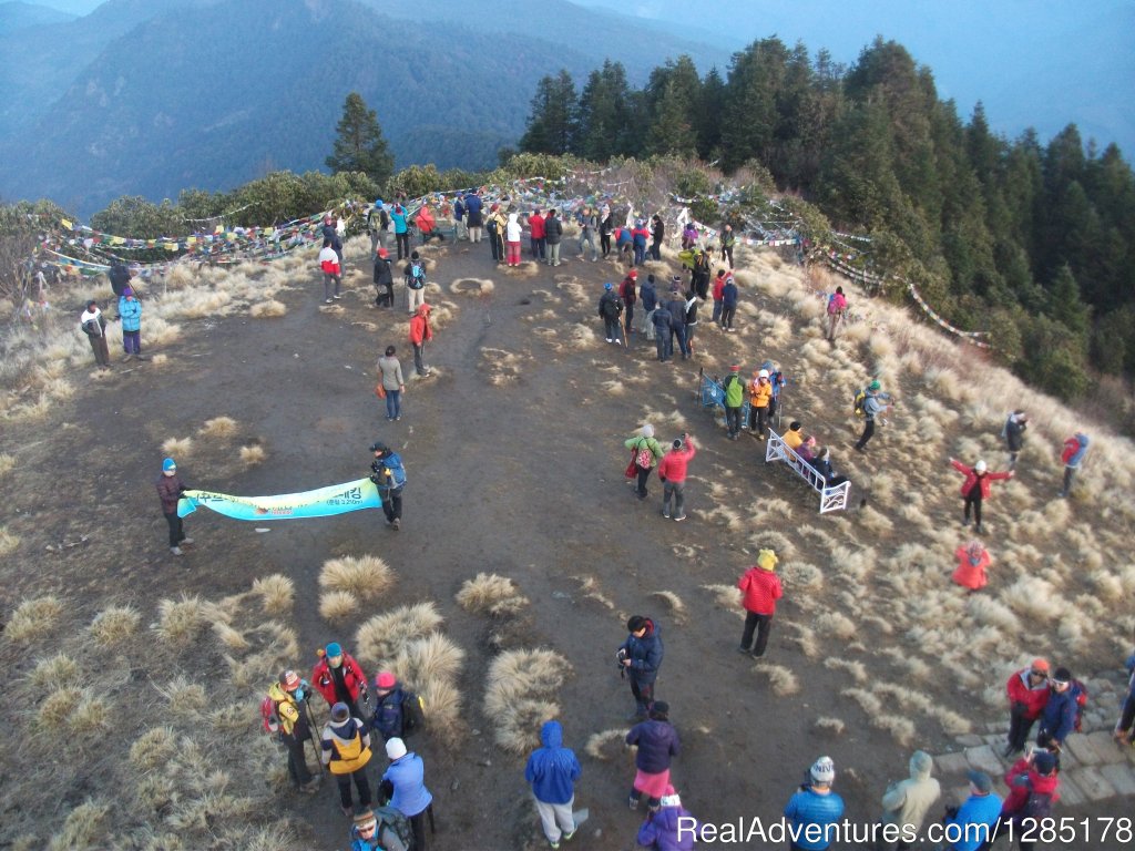 on the way watching Mountain by view point | Upper Mustang Trek Nepal | Image #3/8 | 