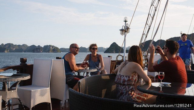 Sundeck on 4th floor | Halong Paloma Cruise | Image #11/20 | 