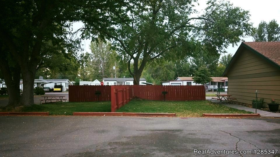 Rustic Tent | Rest On Your Trip At Gem State Rv Park. Camrground | Image #2/5 | 