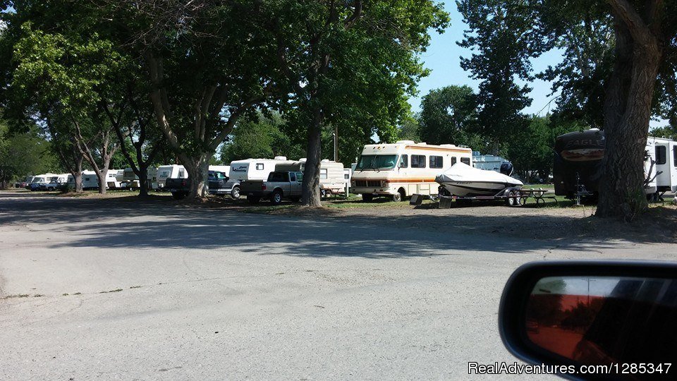 RV pull throughs | Rest On Your Trip At Gem State Rv Park. Camrground | Image #5/5 | 