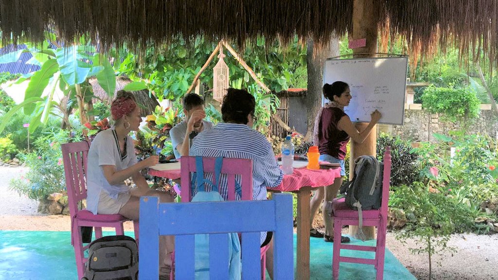 Shaded, Outdoor Classrooms | Meztli Spanish Language School Tulum | Tulum, Mexico | Language Schools | Image #1/8 | 