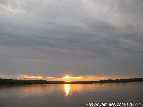 Sunrise - River Nile, Murchison falls national park