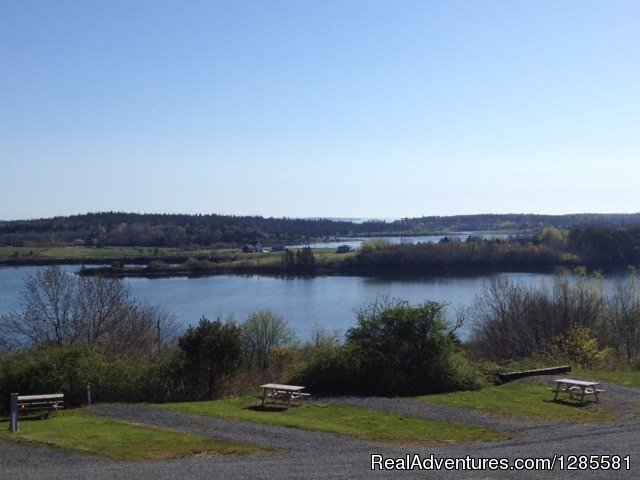 Lower level of campground, facing Back Harbour | Lunenburg Board of Trade Campground | Lunenburg, Nova Scotia  | Campgrounds & RV Parks | Image #1/4 | 