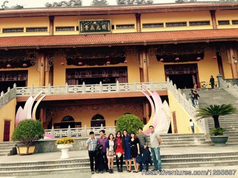 Big temple Visiting