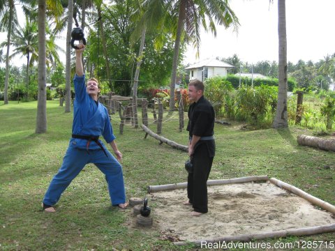 Kettlebell training