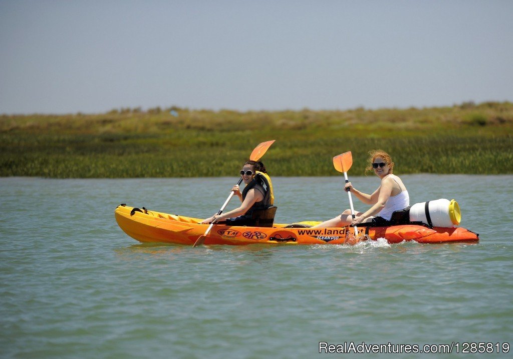 Kayaking the stunning Ria Formosa | Guided Kayak Tour In Ria Formosa From Faro | Faro, Portugal | Kayaking & Canoeing | Image #1/5 | 