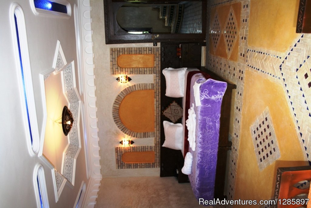 Decorated silling Agadir suite | Riad Jnane Imlil - Atlas Mountains | Image #10/26 | 