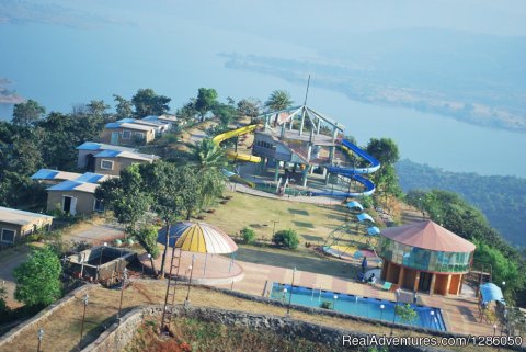 Water slides of Mantra Resort