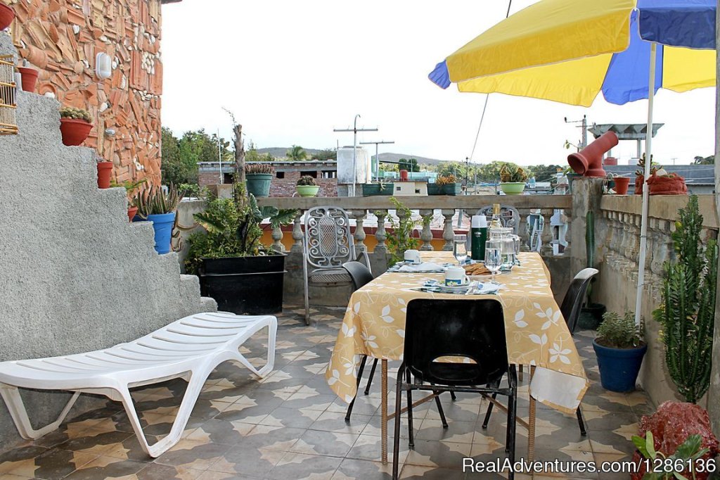 Terrace | Hostal Iris & Norlen | Image #8/8 | 