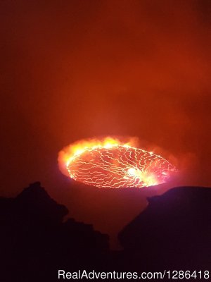 Hiking mount Nyiragongo active volcano | Entebbe, Uganda | Wildlife & Safari Tours