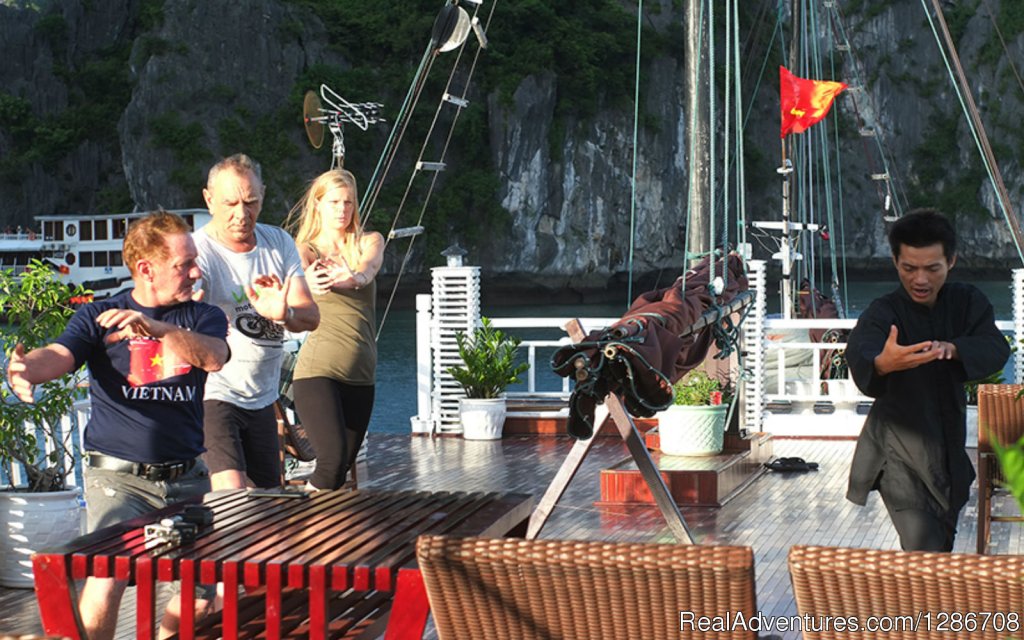 Doing Taichi | Discovering The World Heritage, Amazing Halong Bay | Image #3/16 | 