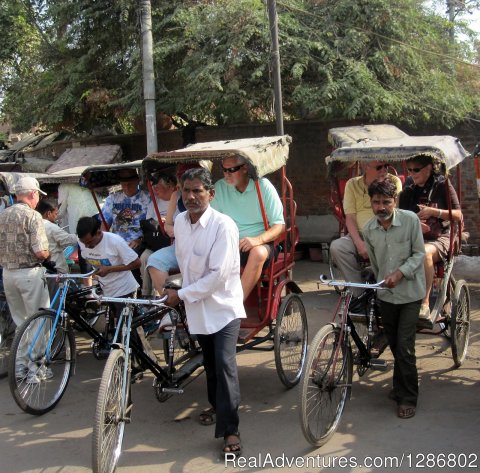 Tourists Enjoying The Ride