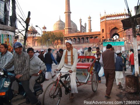 Hustle Bustle Of Old Delhi