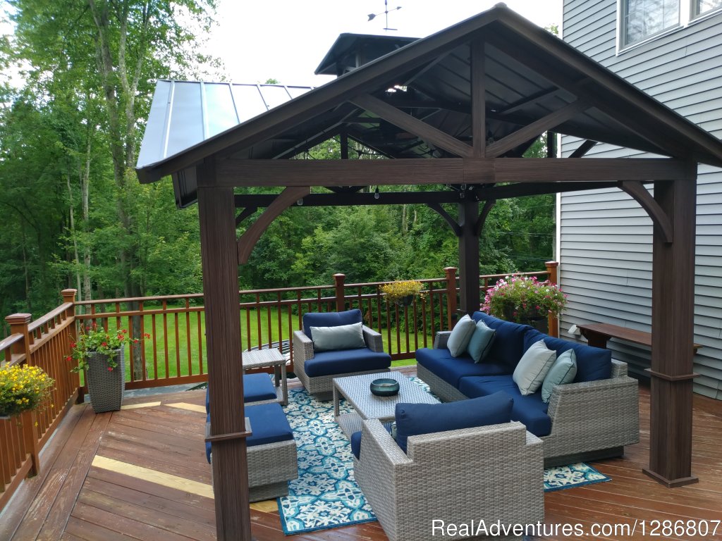 Gazebo Relaxin' | Warwick Retreat | Monroe, New York  | Vacation Rentals | Image #1/11 | 