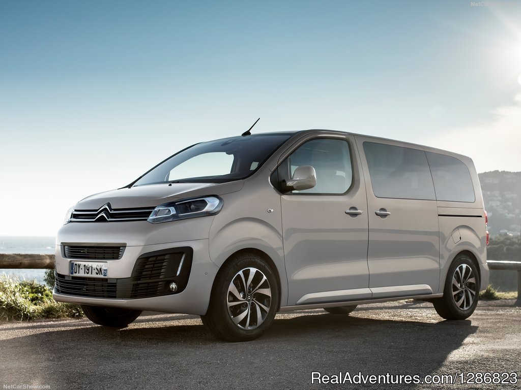 Comfortable and modern 9 seat van. | ROTA VICENTINA  Airports & Lugagge Transfers | Vila Nova de Milfontes, Portugal | Car & Van Shuttle Service | Image #1/5 | 