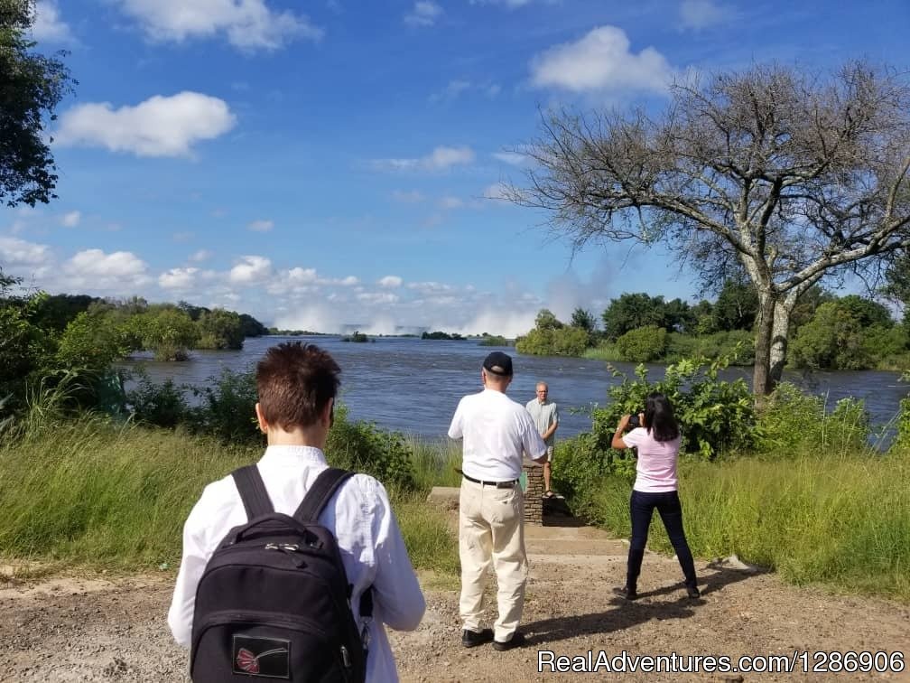 Falls View | Guided Tour Of The Falls-Zambia | Image #3/3 | 