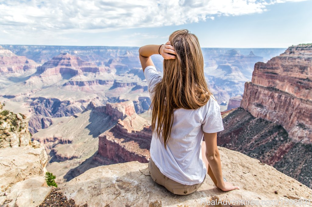 Enjoying the South Rim | Grand Canyon National Park South Rim Tour Bus | Image #5/5 | 