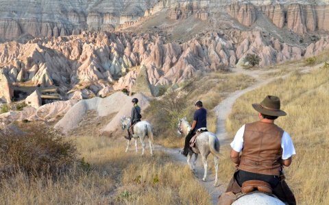 Discovering Cappadocia's Unique Landscape On Horseback