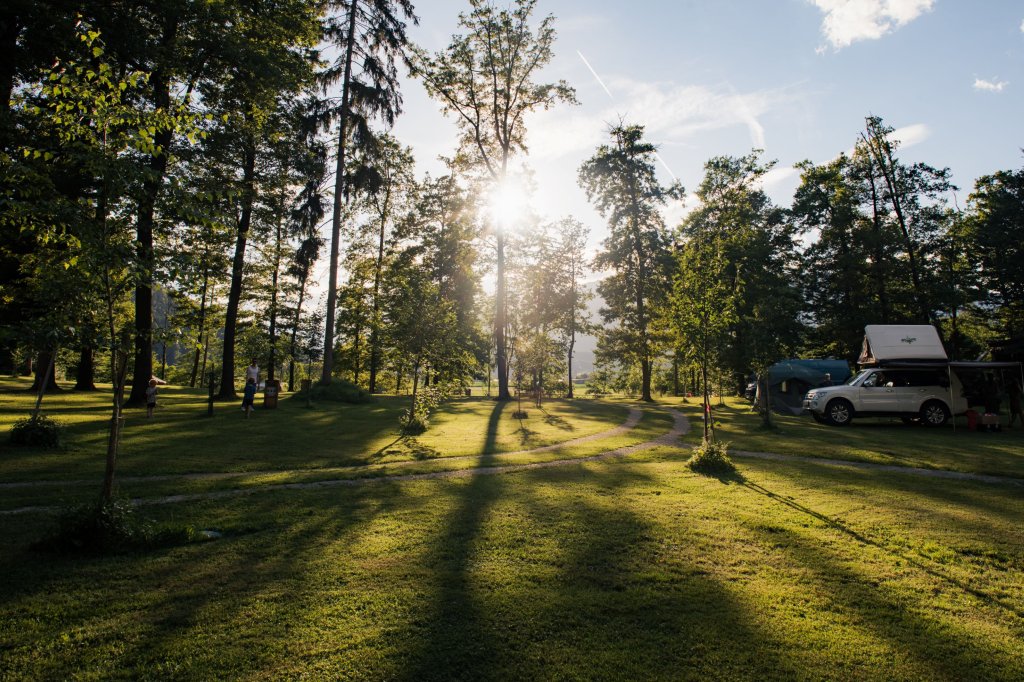 Meadow With Pitches And Mountain View | Forest Camping Mozirje | Image #7/29 | 