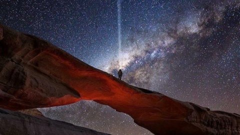 Stargazing At Wadi Rum