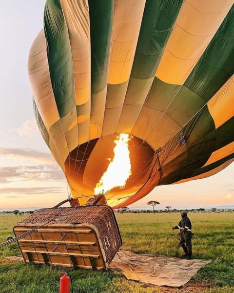 Hot Air Balloon Safari