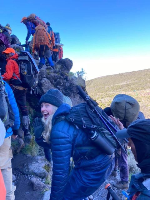 Climbing Barranco Wall