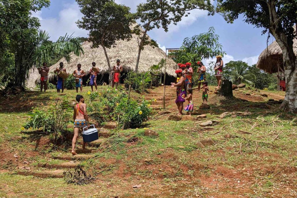 Embera Indian Village, Chagres River And Waterfall | Image #28/37 | 