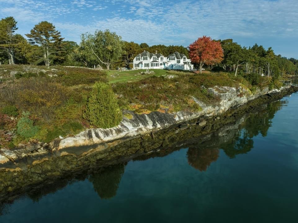 800 Feet Of Deepwater Frontage On 3.5 Acres!   Private Dock | Vintage Waterfront Cottage.   Spectacular Views | Westport Island, Maine  | Vacation Rentals | Image #1/9 | 