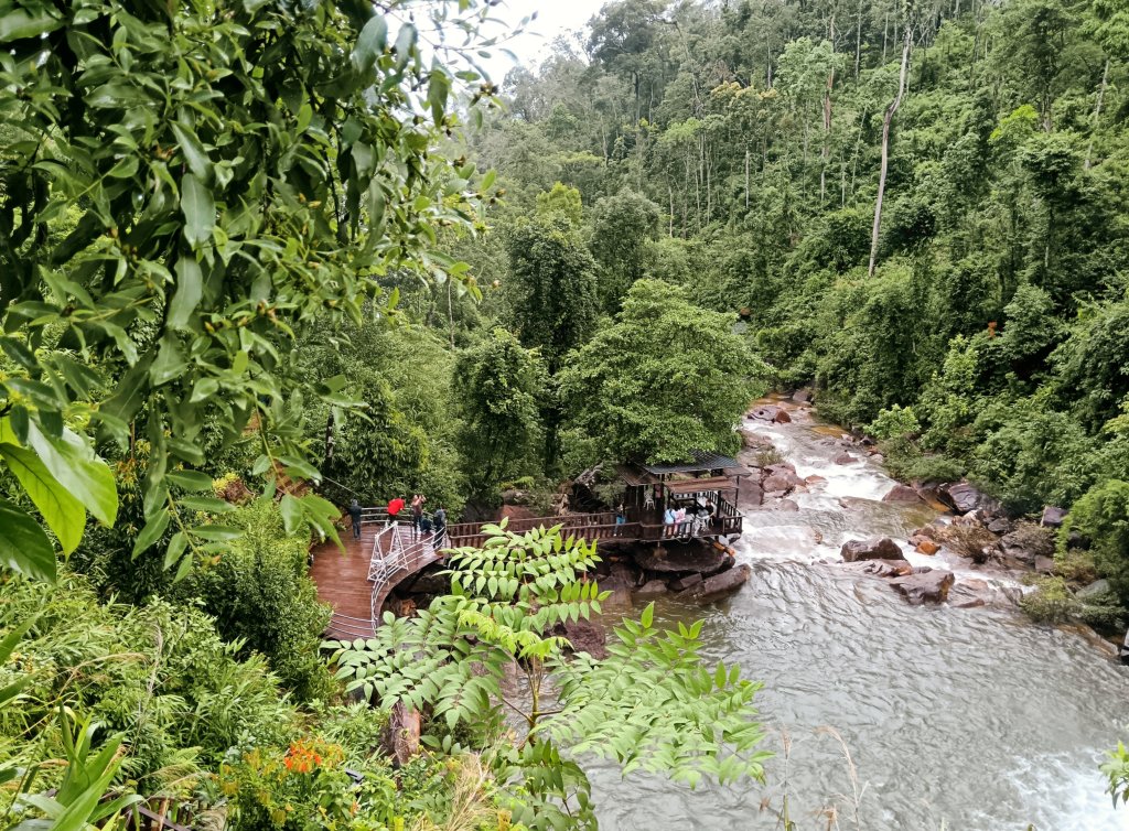 A Waterfall In Phnom 1500 | Mototom Cambodia Northwest Motorcycle Tours | Image #2/6 | 