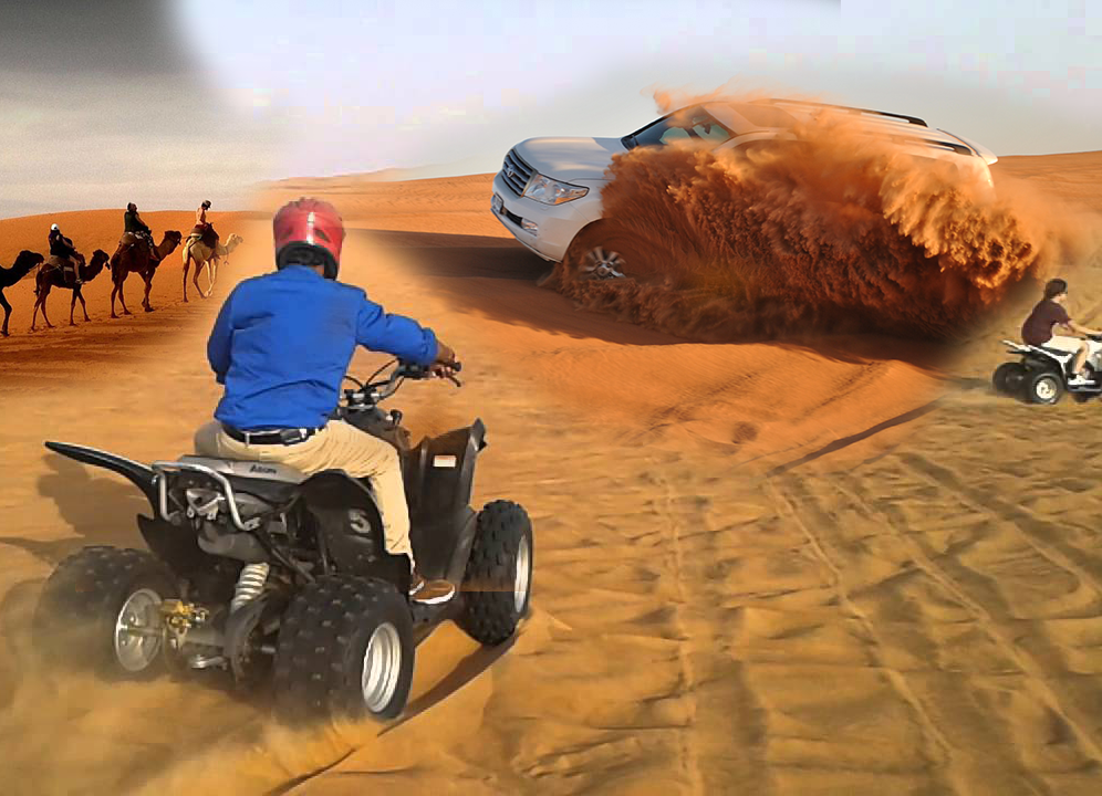 Dubai Desert Safari Atv Camel Ride Live Shows Bbq | Image #4/14 | 